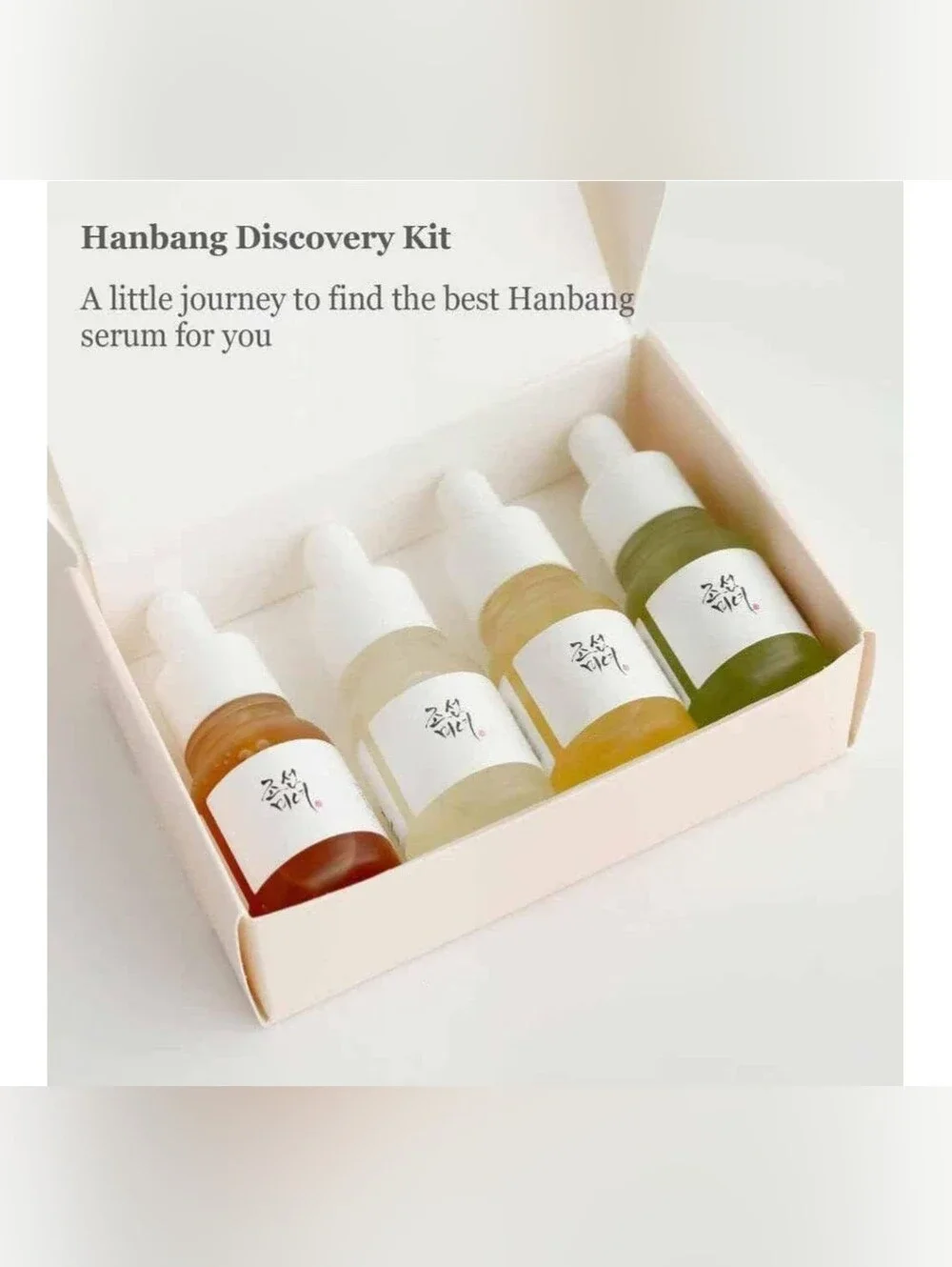 Beauty of Joseon Hanbang Serum Discovery Kit Gift Set Moisturizing Tester Travel